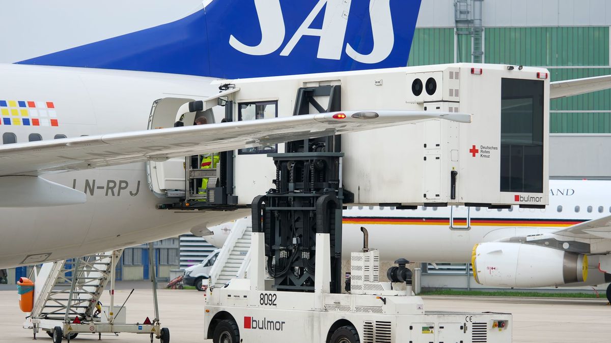 Der Ambulift im Einsatz.