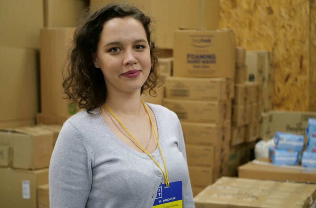 Kust-Koordinatorin Iryna Bondaresvka.