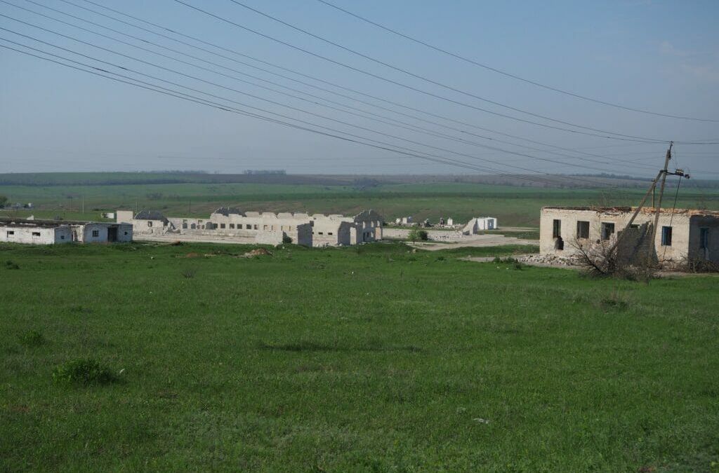 A destroyed farm.