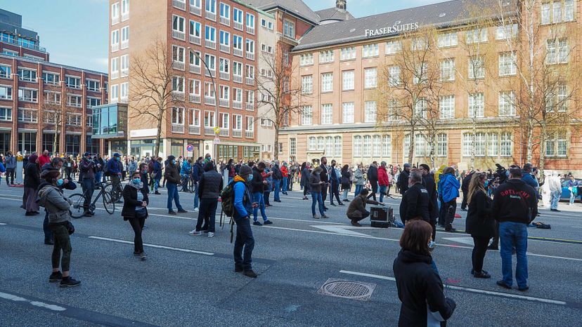 "Es Reicht"-Demonstrationen am 17. April 2021