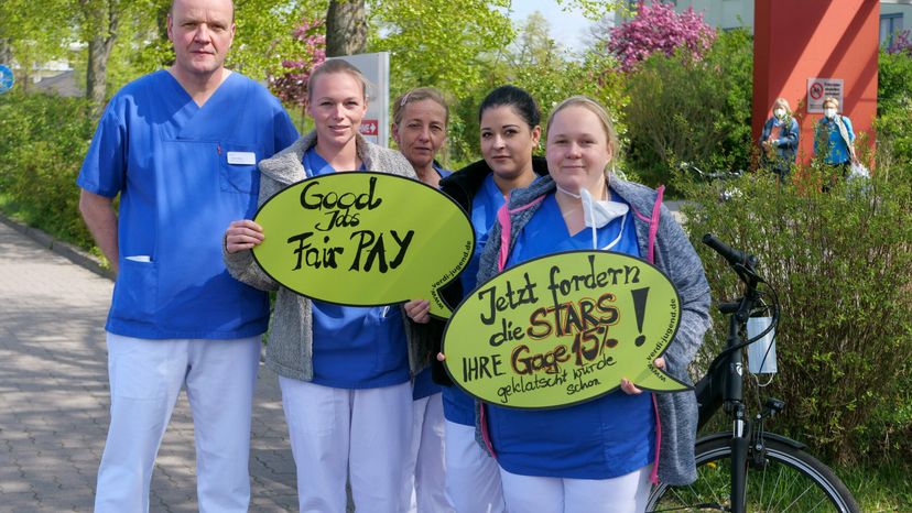 Nächste Runde der Tarifverhandlungen bei Helios in Niedersachsen